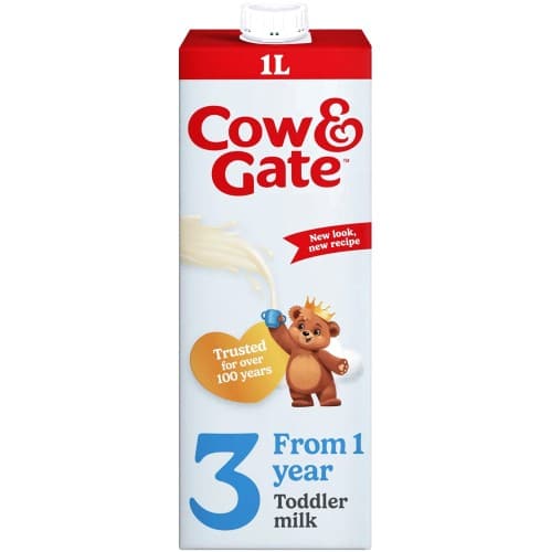 Cow & Gate 3 Toddler Milk Formula Liquid (1 Litre)
