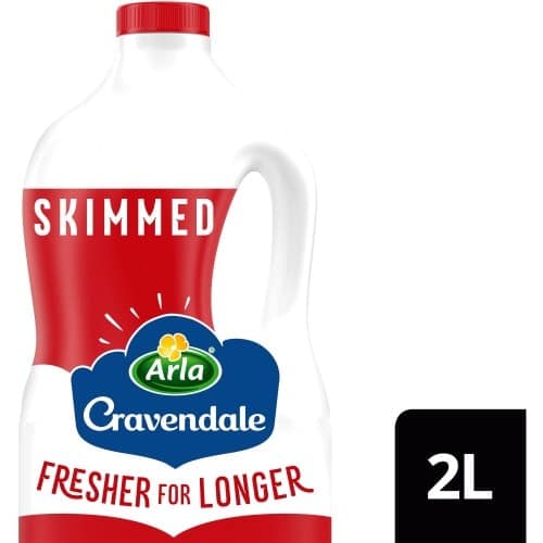 Cravendale Filtered Skimmed Milk Fresher for Longer (2 Litre)