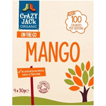 Crazy Jack Organic Mango (4 x 30g)