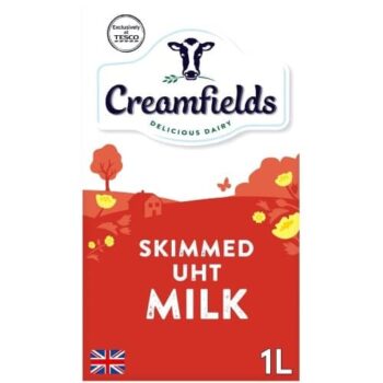 Creamfields Skimmed UHT Milk (1 Litre)