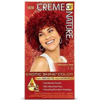 Creme of Nature Exotic Shine Hair Colour 7.6 Intensive Red