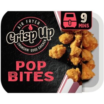 Crisp Up Pop Bites Chicken Breast Fillet Chunks (340g)
