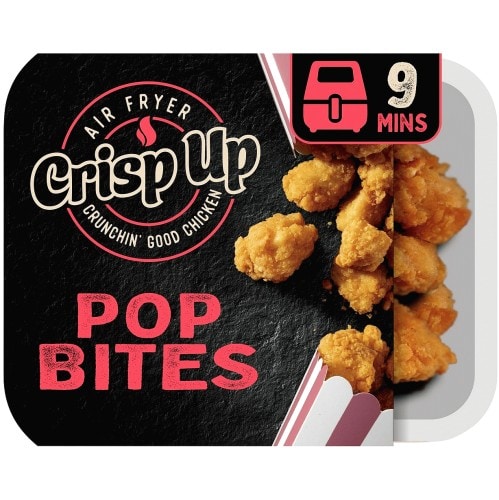 Crisp Up Pop Bites Chicken Breast Fillet Chunks (340g)