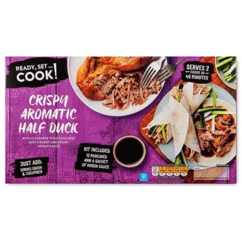 Crispy Aromatic Half Duck with Pancakes