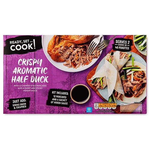 Crispy Aromatic Half Duck with Pancakes