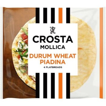 Crosta & Mollica Durum Wheat Flatbreads (4 x 300g)