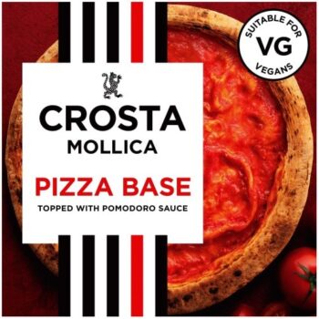 Crosta & Mollica Ready to Top Pizza Base with Tomato Sauce (270g)
