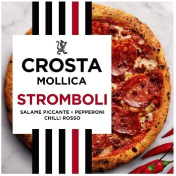 Crosta & Mollica Stromboli Sourdough Pizza with Pepperoni & Spicy Salami (447g)
