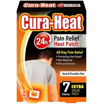 Cura-Heat Heat Patch Pain Relief Back & Shoulder