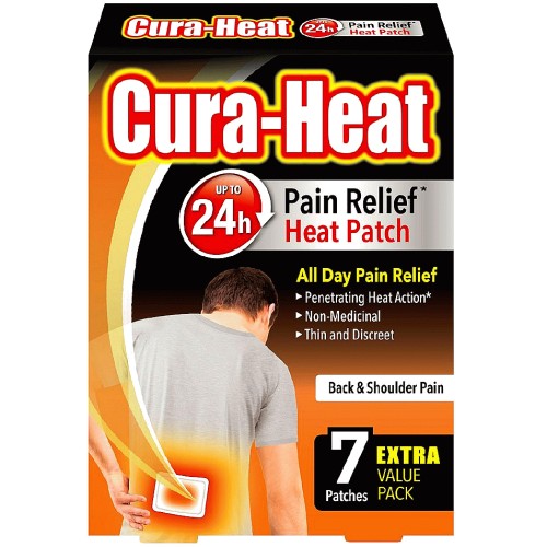 Cura-Heat Heat Patch Pain Relief Back & Shoulder