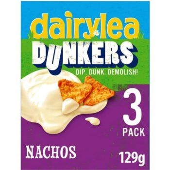 Dairylea Dunkers Nachos Cheese Snacks (3 x 43g)