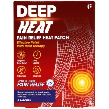 Deep Heat Pain Relief Heat Patches (4)
