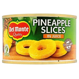 Del Monte Pineapple Slices in Juice (220g)