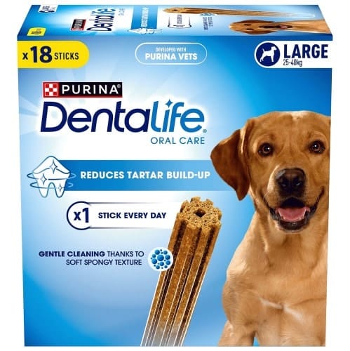 Dentalife Large Dog Dental Chews 18 Sticks