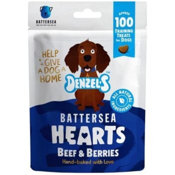 Denzel's Battersea Hearts Dog Treats (90g)