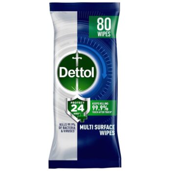 Dettol Protect 24 Hour Antibacterial Wipes Ocean Fresh