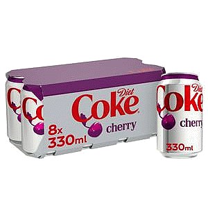 Diet Coke Cherry Cans (8 x 330ml)