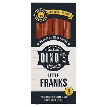 Dino's Famous Little Franks (160g)