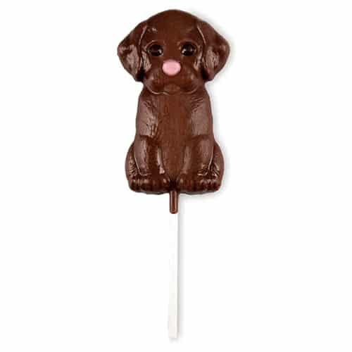 Dog Chocolate Easter Lolly
