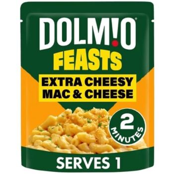 Dolmio Feasts Cheesy Mac & Cheese Pasta Ready Meal (250g)