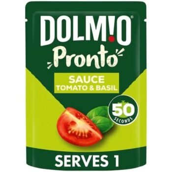 Dolmio Tomato & Basil Pouch Pasta Sauce (170g)