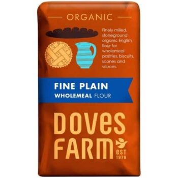 Doves Farm Organic Fine Plain Wholemeal Flour (1kg)