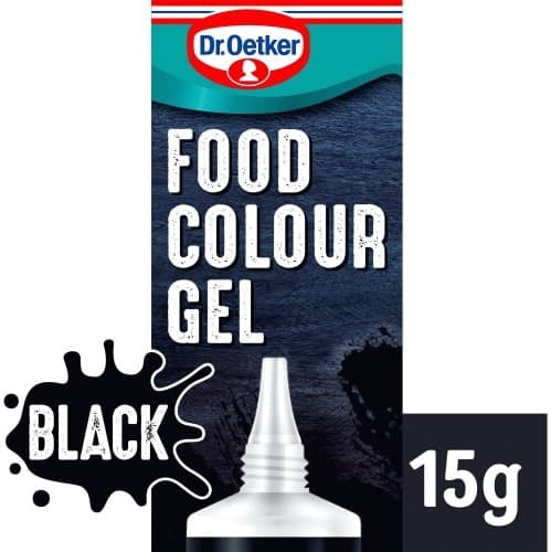 Dr. Oetker Extra Strong Black Food Colouring Gel (15g)