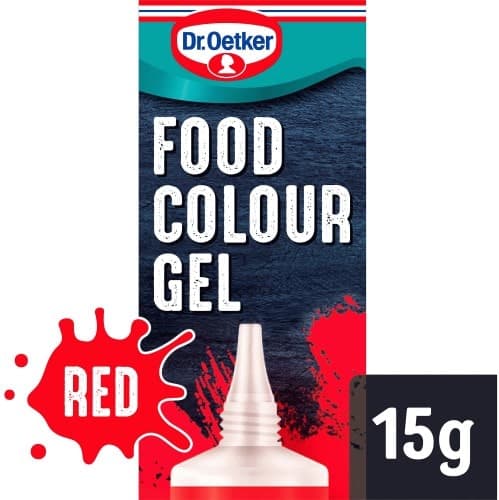 Dr. Oetker Extra Strong Red Food Colouring Gel (15g)