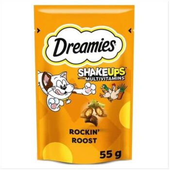Dreamies Shakeups Rockin Roost Cat Treats (55g)