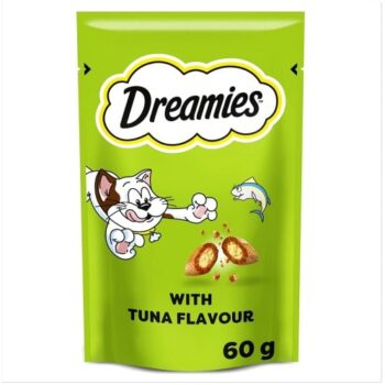 Dreamies Tuna Flavour Cat Treat Biscuits Adult & Kitten (60g)