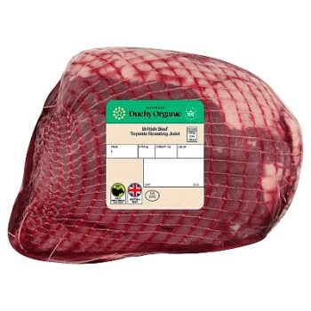 Duchy Organic British Beef Topside Joint per kg