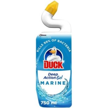 Duck Deep Action Gel Toilet Liquid Cleaner Marine - Bottle (750ml)