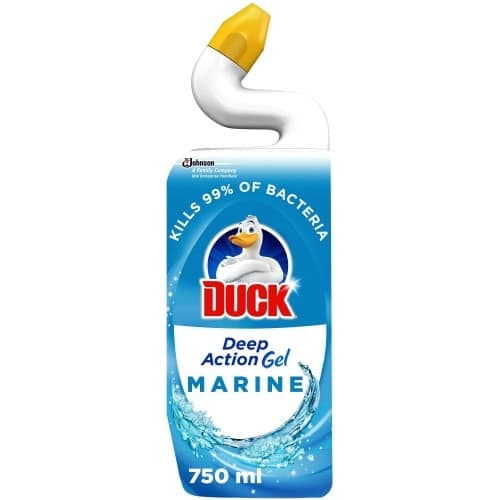 Duck Deep Action Gel Toilet Liquid Cleaner Marine - Bottle (750ml)