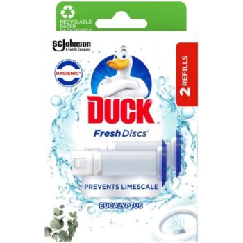 Duck Fresh Discs Toilet Cleaner Eucalyptus Twin Refill (2 x 36ml)