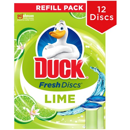 Duck Toilet Fresh Discs Duo Refills Lime (2 x 36ml)