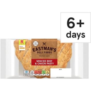 Eastmans Minced Beef & Onion Pasty (150g)