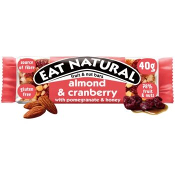 Eat Natural Cereal Bar Almond Cranberry & Pomegranate (40g)