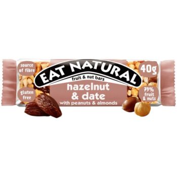 Eat Natural Cereal Bar Hazelnut Date & Peanut (40g)