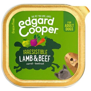Edgard & Cooper Adult Grain Free Wet Dog Food with Lamb & Beef (150g)