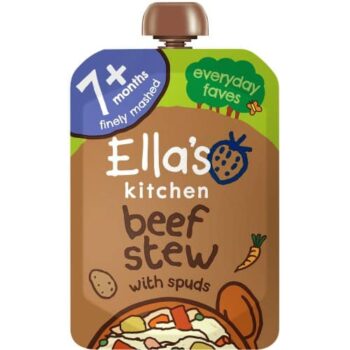 Ella's Kitchen Beef Stew Baby Food Pouch (130g)