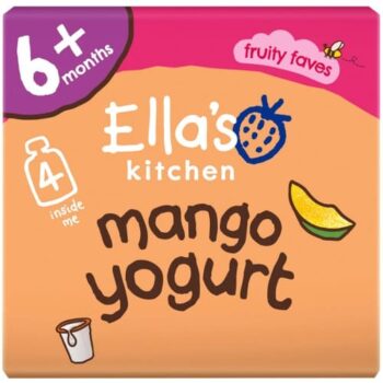 Ella's Kitchen Mango Yogurt 6+ Months (4 x 90g)