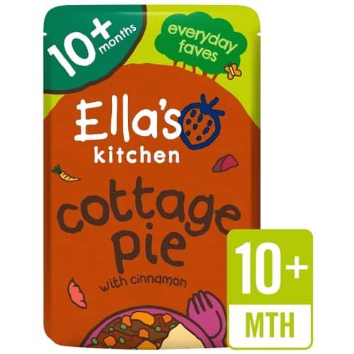 Ella's Kitchen Organic Cottage Pie Baby Pouch 10+ Months with Cinnamon (190g)