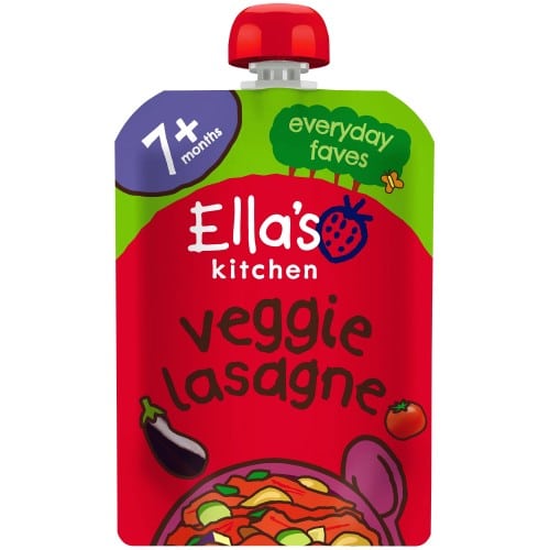 Ella's Kitchen Organic Veggie Lasagne Baby Food Pouch 7+ Months (130g)