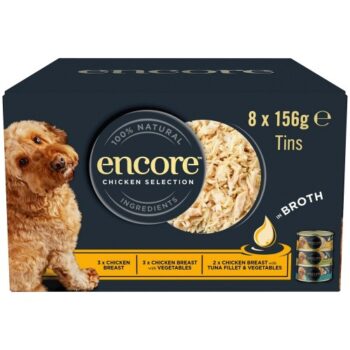 Encore Chicken Selection in Broth (8 x 156g)