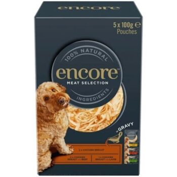 Encore Meat Selection In Gravy Pouches (5 x 100g)