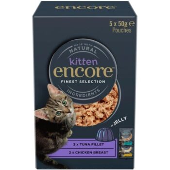Encore Wet Cat Kitten Jelly Selection (5 x 50g)