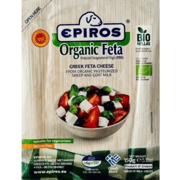 Epiros Organic Sheep & Goat Milk Feta (150g)