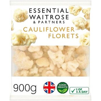 Essential Frozen British Cauliflower Florets (900g)