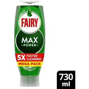Fairy Max Power Washing Up Liquid Original (730ml)