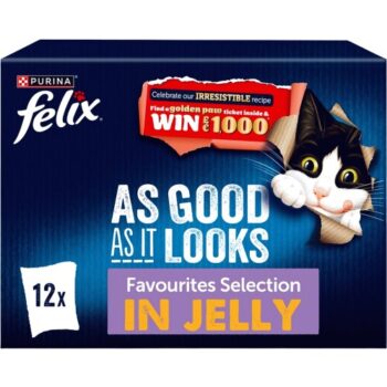 FELIX As Good As it Looks Favourites Selection Wet Cat Food (12 x 85g)